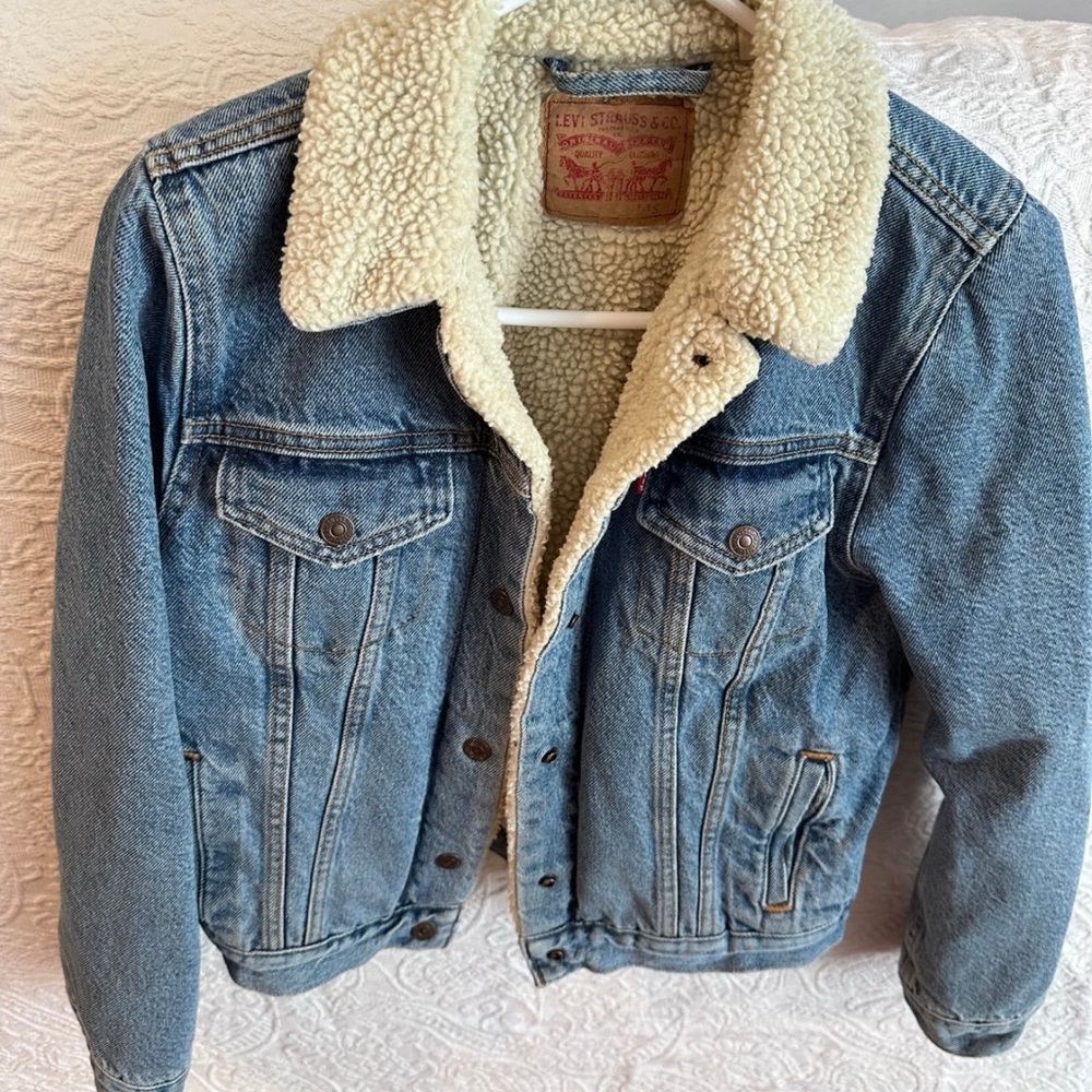 Levi's Sherpa Lined Denim Jacket